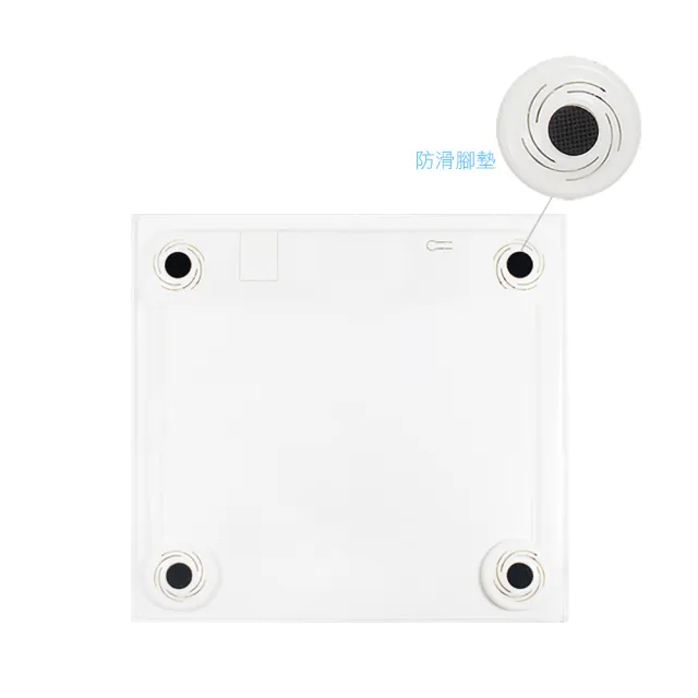 【TECO 東元】歐風電子體重計 (無附贈電池／站上自動開機 自動關機 藍色 體重機)