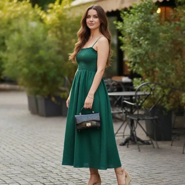 【M2nd】鱷魚腹皮提把香香包(Y0033D)