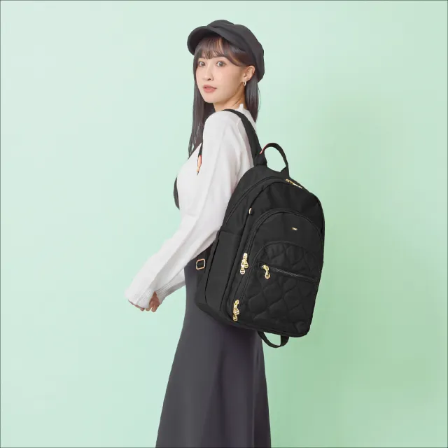 【OMC】雙11 纖美大容量旅行休閒後背包23420(附胸扣-4色可選)