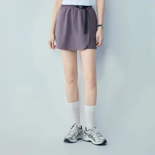 【GIORDANO 佐丹奴】女裝高彈力機能鬆緊腰短褲裙(多色任選)