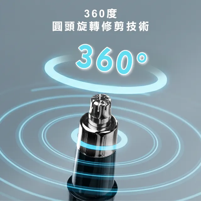 【BLAUPUNKT 德國藍寶】電動鼻毛修剪器 超值雙入組 BPH-R05NU