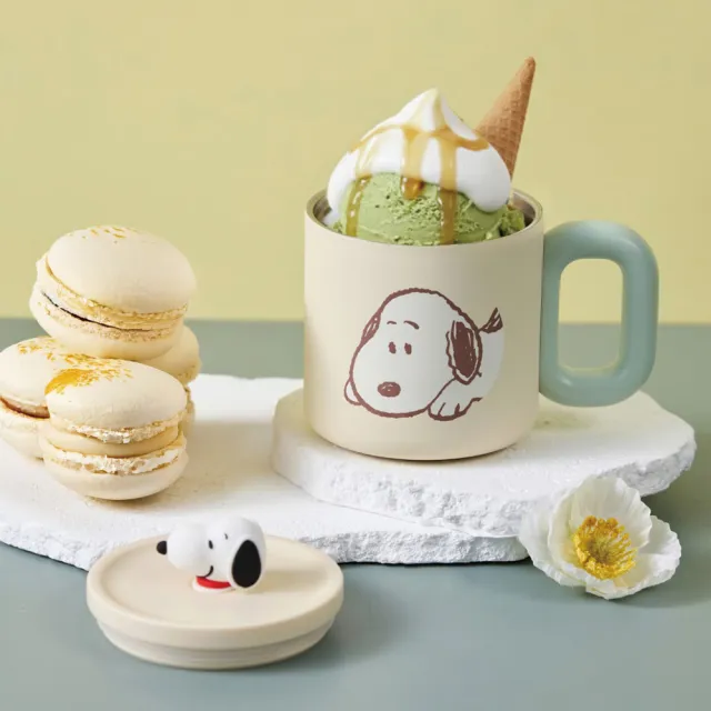 【CorelleBrands 康寧餐具】Snapware SNOOPY保溫馬克杯360ml-兩款任選