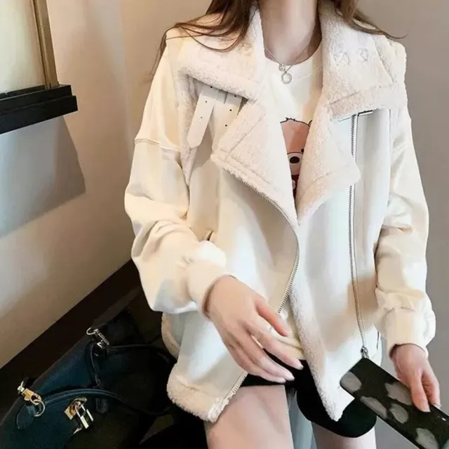 【Uicy】韓版寬鬆毛毛無袖背心外套 外套 防曬外套 女裝 上衣 J194