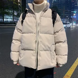 【Uicy】韓版加厚立領麵包外套 外套 防曬外套 女裝 上衣 衣服 J420