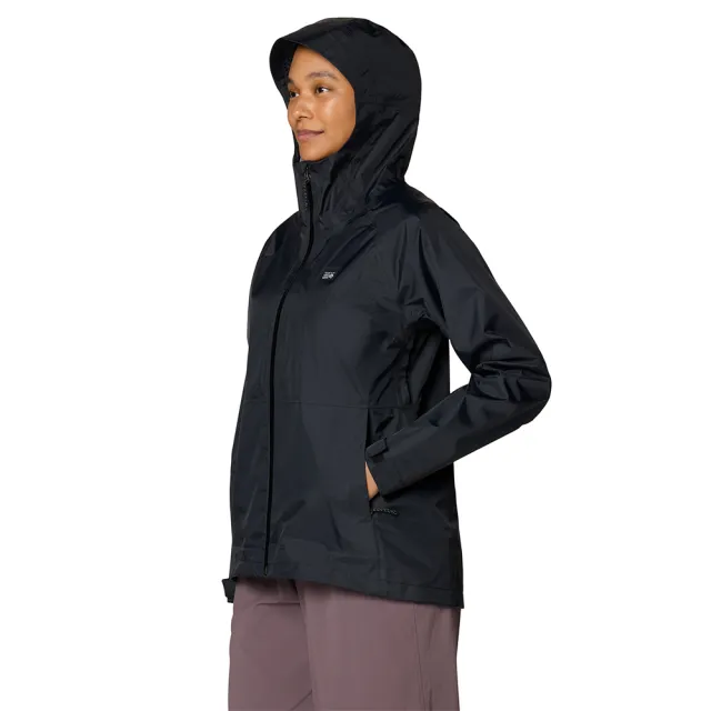 【Mountain Hardwear】Threshold☆Jacket W 三層防水機能外套 女款 黑色 #2146741