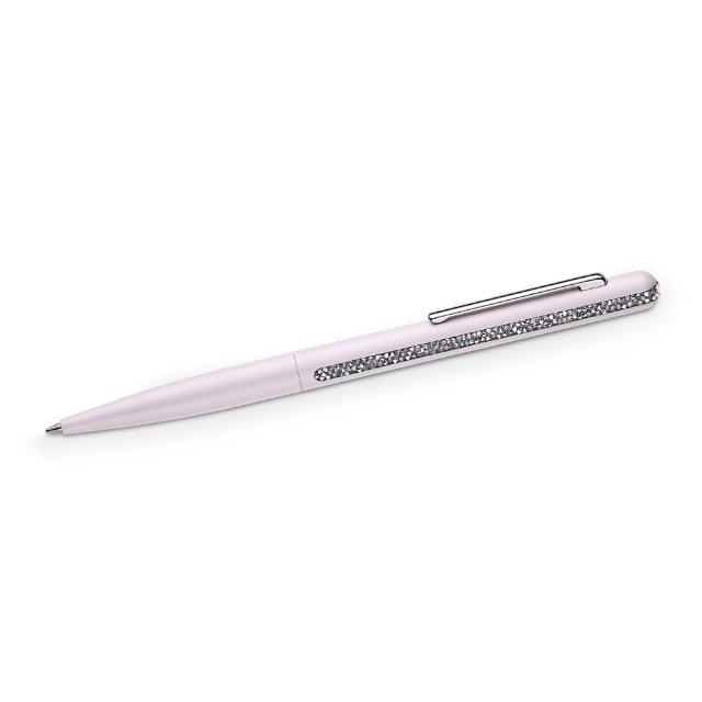 【SWAROVSKI 施華洛世奇】官方直營 Crystal Shimmer 圓珠筆 粉紅色 鍍鉻 | 5595668