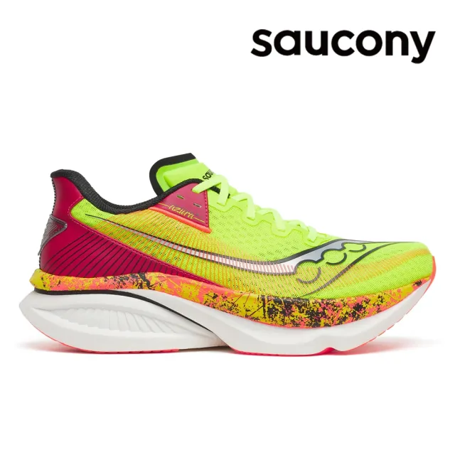 【SAUCONY 索康尼】男鞋 ENDORPHIN AZURA 跑鞋 運動鞋 慢跑鞋 跑步鞋(SA21070-402)