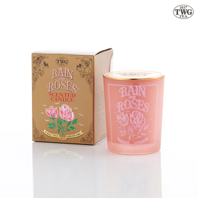 TWG Tea】玫瑰芬香茶薰香蠟燭Bain de Rose Tea Scented Candle(茶薰香