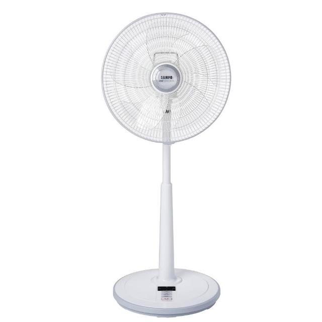 【SAMPO 聲寶】16吋五片扇葉微電腦DC變頻無線遙控立扇電風扇(SK-FA16AD)