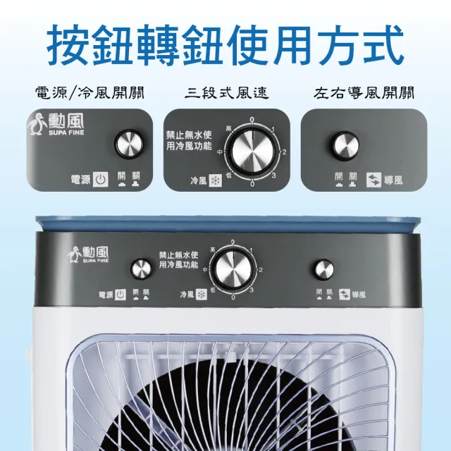 勳風】32L冰風暴水冷扇電風扇冷氣扇涼風扇水冷扇風扇(HFA-K0632