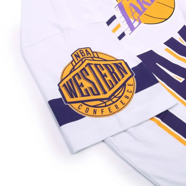 【MITCHELL & NESS】NBA TEAM ORIGINS PREMIUM SS TEE 湖人 白 短袖 上衣 T恤