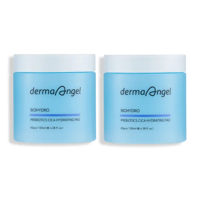 【derma Angel 護妍天使】益菌生積雪草保濕爽膚棉片2入組 (65片/入)