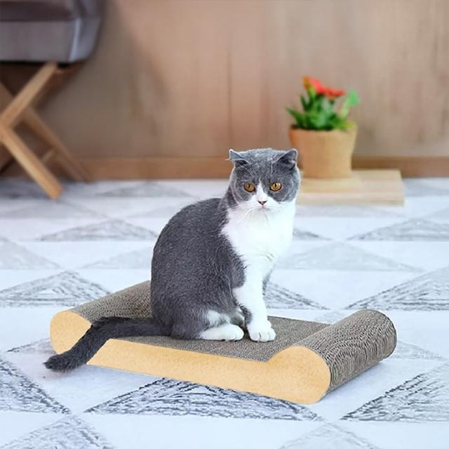 【MIAO FAIRY 喵仙兒】U型/骨形瓦楞紙貓抓板(抓板替芯/貓玩具)