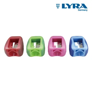【LYRA】胖胖三角洞洞蠟筆專用削筆器-單入(削鉛筆 削鉛筆機 削鉛筆器)