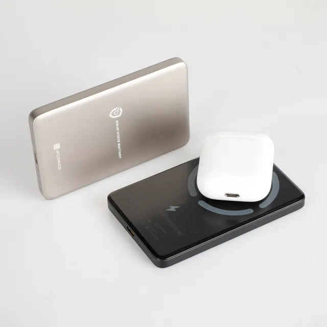 【NICONICO】Superthin固態防爆・磁吸行動電源(5000mAh)
