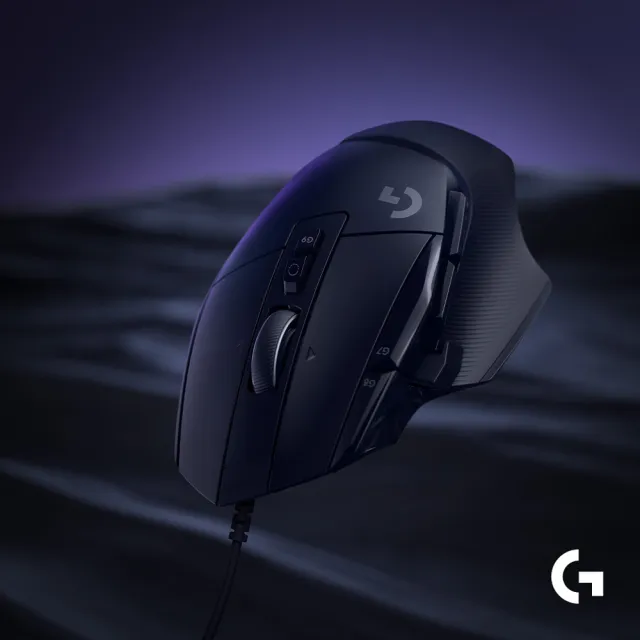 【Logitech G】G502 X 高效能電競有線滑鼠(皓月白)