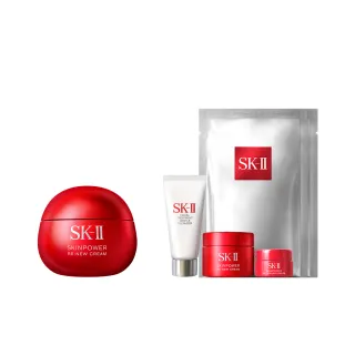 【SK-II】官方直營 肌源賦能煥顏活膚霜 100g(經典版/乳霜/臉部保養/澎彈/緊緻/大紅球)