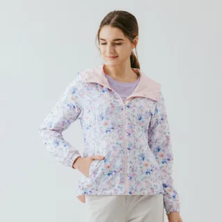 【TRAVELER 旅行者】女款雙機能防水自體收納抗UV外套｜261TR104