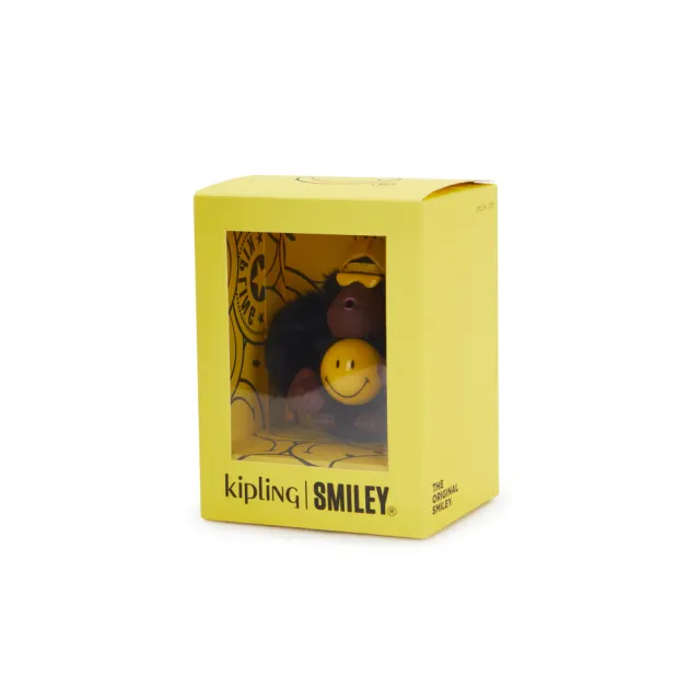 【KIPLING】KIPLING | SMILEY 聯名款猴子吊飾-FUN BALL MONKEY 女包