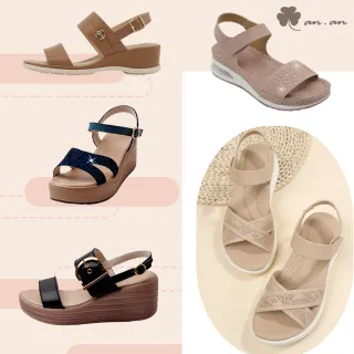 【nono house】an.an 超輕量飛織鞋 內增高鞋 老爹鞋 釋壓涼鞋(多款任選)