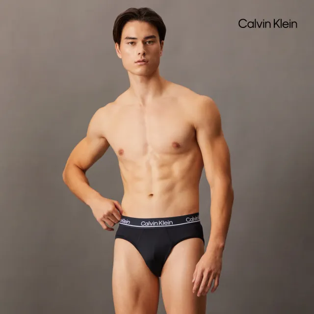 【CALVIN KLEIN】官方旗艦館 CK 3 件套組 CK Micro Plus 低腰三角內褲_黑色