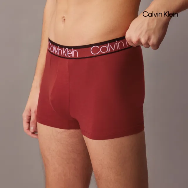 【CALVIN KLEIN】官方旗艦館CK 棉質彈性平口內褲 4 件組_拚色