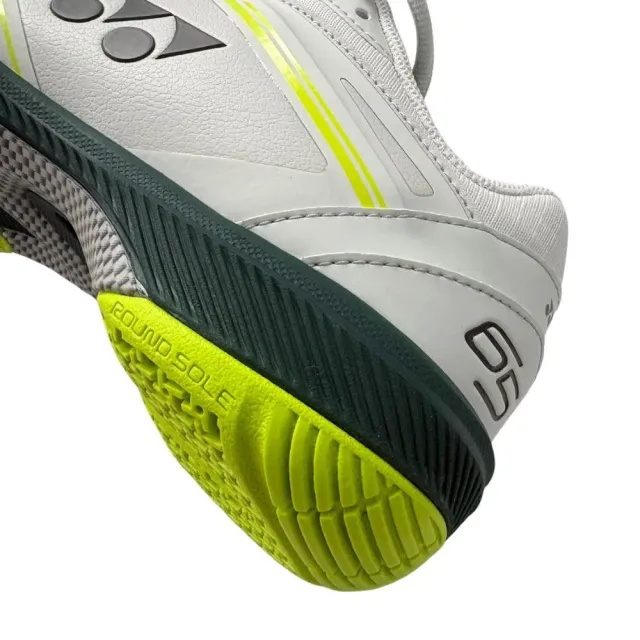 【YONEX】男款安賽龍65Z4寬楦羽球鞋灰米黃(SHBVAZWEX452)