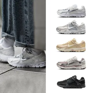 【NIKE 耐吉】運動鞋 慢跑鞋 休閒鞋 V5 W NIKE ZOOM VOMERO 5 女鞋 男鞋 液態銀 白灰銀 多款(HF7723-100&)