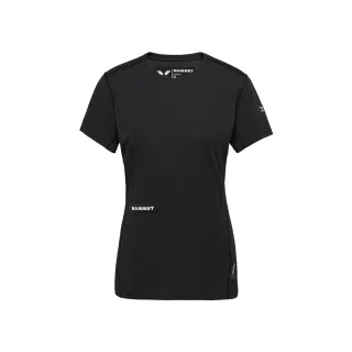 【Mammut 長毛象】Eiger Nordwand FL T-Shirt W 極限艾格短袖排汗衣 黑色 女款 #1017-06900