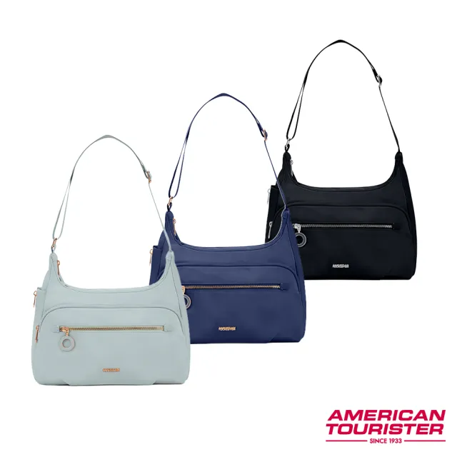 【AMERICAN TOURISTER 美國旅行者】ALIZEE AIMEE 日常休閒抗菌肩背包/單肩包/手提包(多色可選)