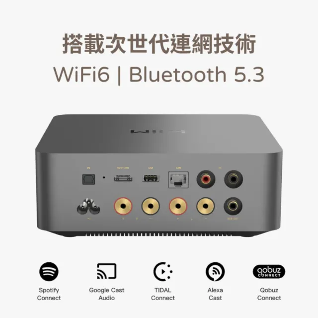 【WiiM】Amp Ultra 旗艦級無損串流擴大機 公司貨