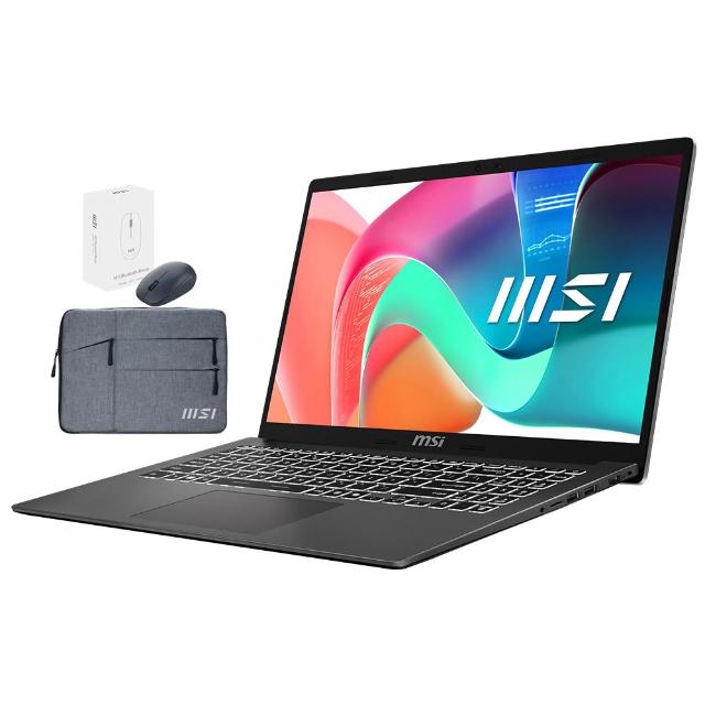 【MSI 微星】▲特仕版 15.6吋i3商務(Modern 15 F13MG-049TW/i3-1315U/16G/512G SSD/Win11/鉑金灰)