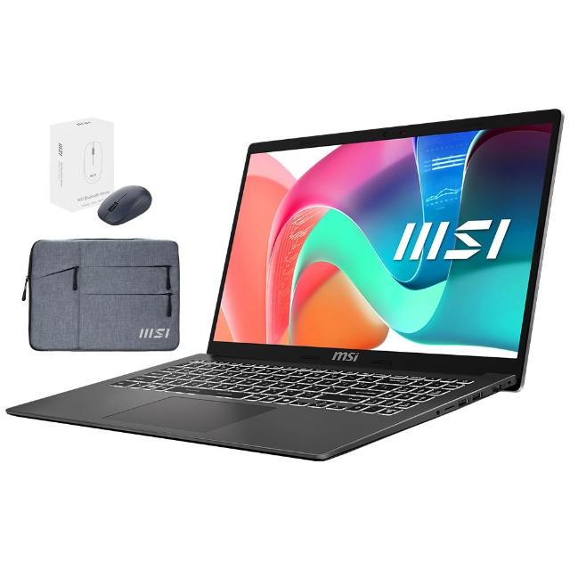【MSI 微星】▲特仕版 15.6吋 商務筆電(Modern 15 F13MXG-1024TW/i5-1334U/32G/512G SSD/Win11/灰)