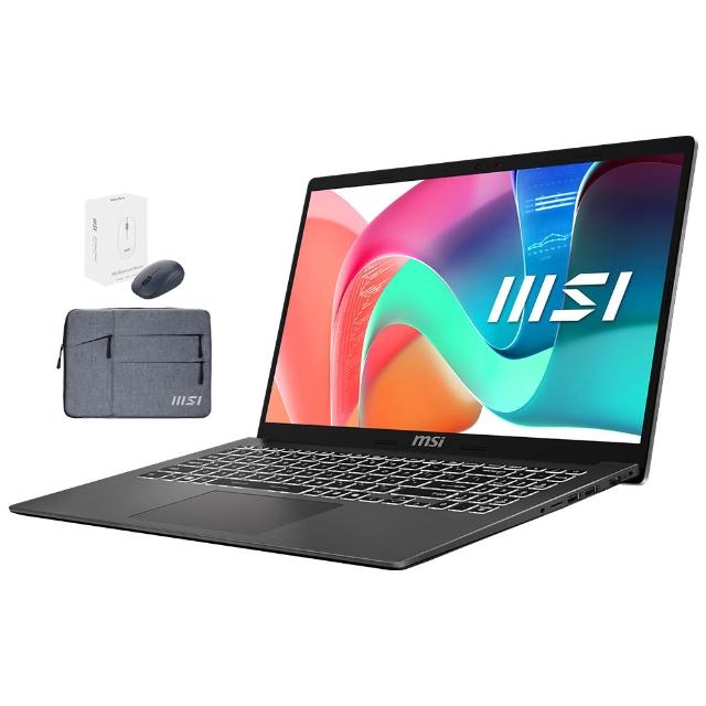 【MSI 微星】▲特仕版 15.6吋 商務筆電(Modern 15 F1MXG-1023TW/Core 7 150U/32G/1T SSD/Win11/灰)