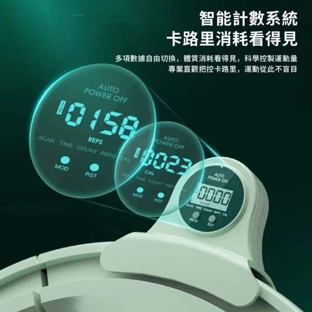 【Cube】升級磁石按摩呼啦圈 計數呼拉圈智能按摩 智能計數呼啦圈 健身器材 收腹呼啦圈 禮物