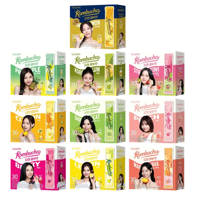 【TeaZen 茶禪】TEAZEN 康普茶 10種口味任選(5g*30入/盒)