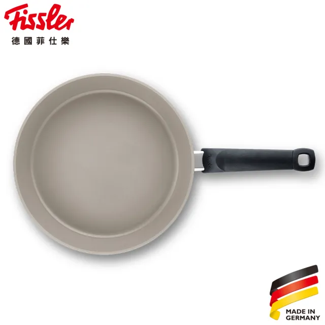 【Fissler】環保陶瓷系列-單柄炒鍋30cm(總代理公司貨 安心陶瓷塗層極致光滑好翻面清洗)