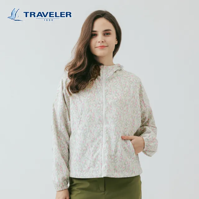 【TRAVELER 旅行者】女款吸排抗UV外套(帽馬尾結構)｜261TR216