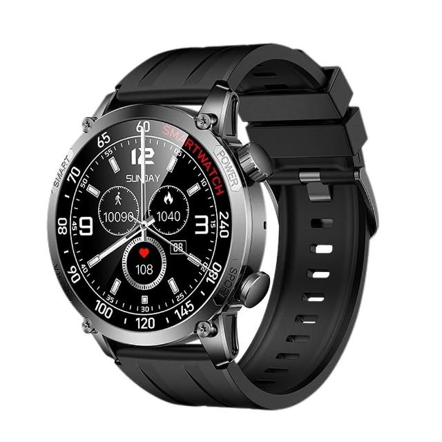 LARMI 樂米 INFINITY 5 GPS錶具備精準GPS定位功能，提供導航與位置追蹤服務。內建IP68防水設計，支援多種運動模式，包括路跑、腳踏車、高爾夫、登山及室內運動。具備心率偵測、血氧偵測、睡眠監測、計步、計時等功能，並支援藍芽通話與訊息提醒，不漏接重要通知。450mAh電池提供8-30天待機時間，支援多種語言及語音助手，擁有100多個獨一無二錶盤，隨心更換。適合iOS與Android系統使用，黑色系設計時尚簡約，是運動與日常穿戴的完美選擇。