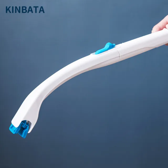 【FIFIOO 杏屋家居】日本KINBATA可溶解拋棄式馬桶刷替換刷頭(96入)