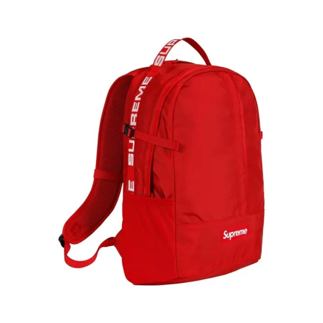 【SUPREME】雙11 Supreme 2018 Backpack Red 後背包 紅 SS18B7-RD