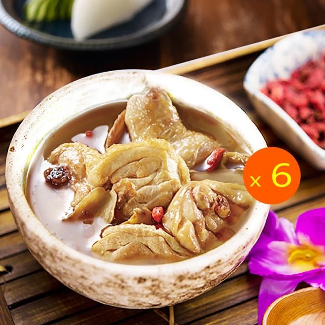 【卜蜂】暖心麻油雞湯 超值6包組(350g/包_團購.暖胃.居家.外宿.簡餐.露營)
