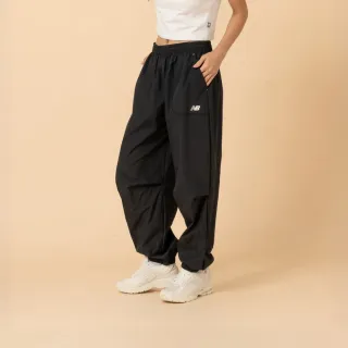 【NEW BALANCE】NB 防風長褲_WB61M1DFBK_女性_黑色(美版 版型偏大)