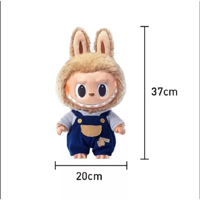 POP MART 泡泡瑪特LABUBU Time to Chill 初代 公仔   全新搪膠毛絨公仔