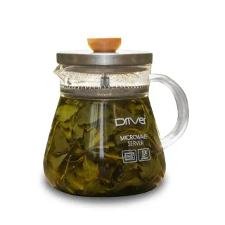 【Driver】滿福壺-700ml(茶具 茶器 泡茶壺 熱茶壺 沏茶壺 冷水壺 冷泡茶 耐熱玻璃壺)