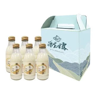 源生美學源生甘酒禮盒175mx6瓶禮盒 無酒精、純素食零酒精