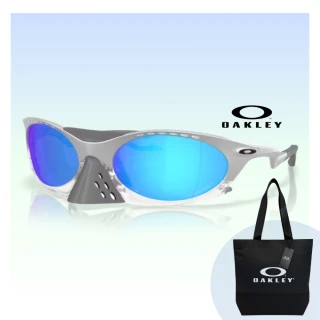 【Oakley】Plantaris 運動太陽眼鏡(OO9437-13 Prizm Sapphire 鏡片)