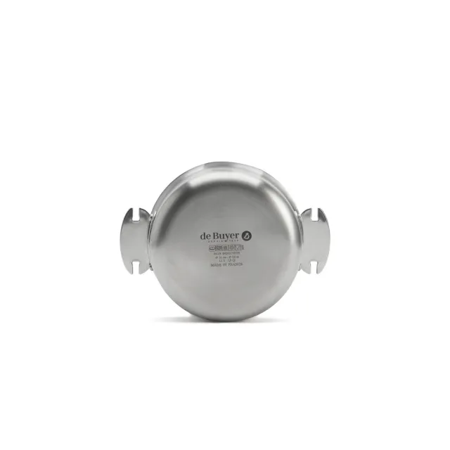 【de Buyer 畢耶】LOQY活動柄系列 Alchimy3層複合不鏽鋼調理鍋14cm-適用IH爐(握柄另購)