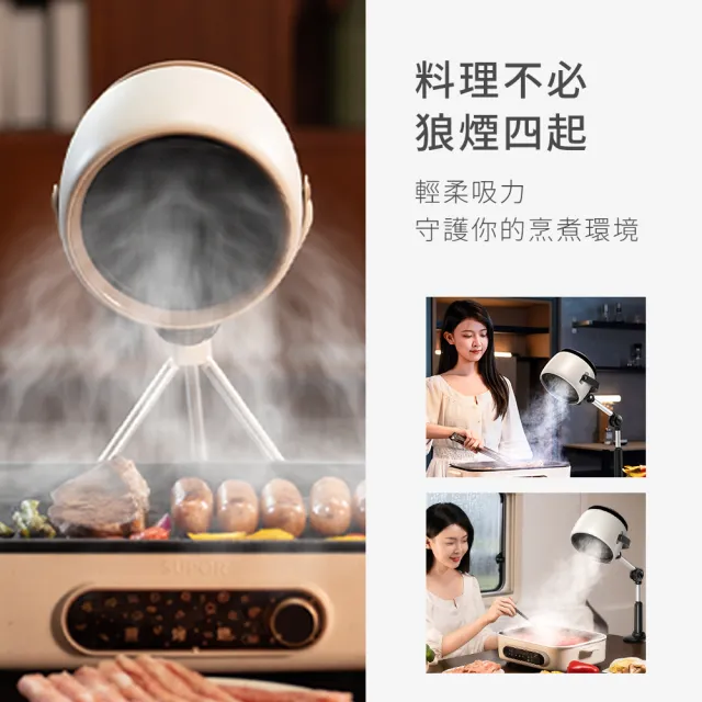 【REAICE】2WAY 移動式除油煙機-2款可選(移動式除油煙機/抽油煙機/露營租屋必備)