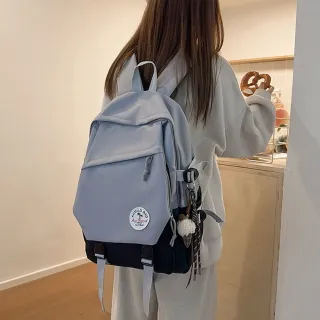 【MoodRiver】青春感 背包 後背包 學生 包包 書包 旅行背包 筆電背包 筆電後背包 大容量 女生包